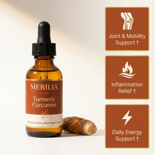 Merilia® Turmeric Curcumin & Milk Thistle Liquid Drops